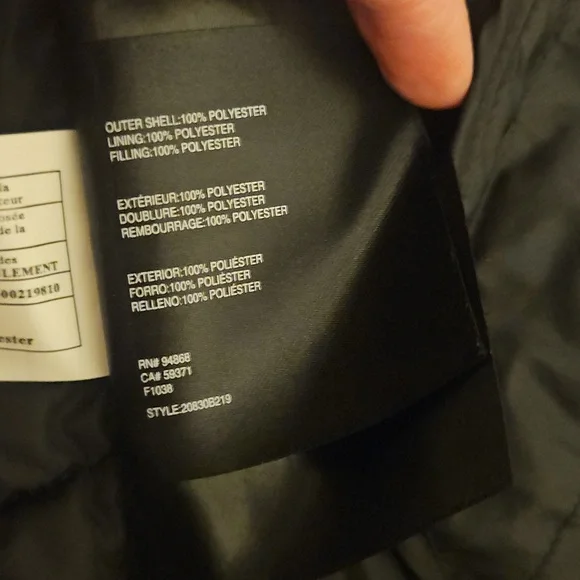 Bernardo Black Puffy Jacket - Picture 4 of 4